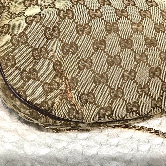 Gucci Sherry Line  GG Canvas Bag Small - Picture 9 of 16